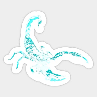 Scorpion Art v15 Sticker